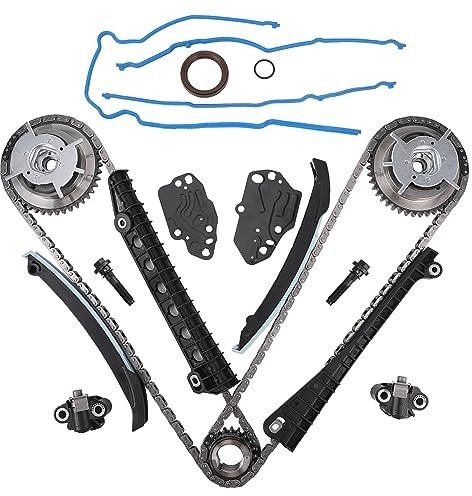 5.4 Timing Chain Kit Cam Phaser Repair Kit for 2005-2014 Ford F-150, F-250, F-350, Expedition, Lincoln Navigator, Mark LT 5.4L Triton Cam Phaser Repair Kit