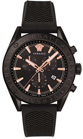 Versace Analog, Modell VEHB00419 V-Chrono Chrono 45 mm 5 ATM. Marke: