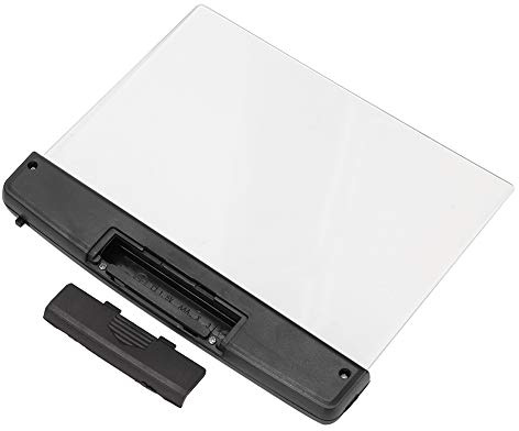 Tyenaza LED-Leselicht, tragbares Leselicht Lightwedge Book Flat Book Light Page Books Lights Eye Care Leselampe Book Light Wedge zum Lesen im Bett und in der Nacht