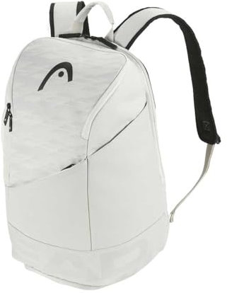 HEAD Pro X Backpack Tennisrucksack, weiß/schwarz, 28L