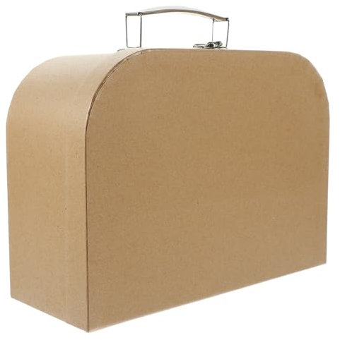 POPETPOP Portable Papierkoffer Für Hochzeiten Multifunktionale Geschenkbox Für Geburtstags Und Weihnachtsfeiern Handgefertigte Aufbewahrungsbox Für Schmuck Und Deko
