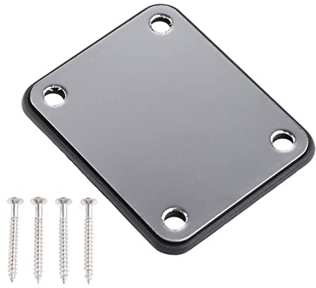 1 Set Gitarrenhals-Gelenkplatte für mit 4 Schrauben für FD-Gitarren-Halsplatte