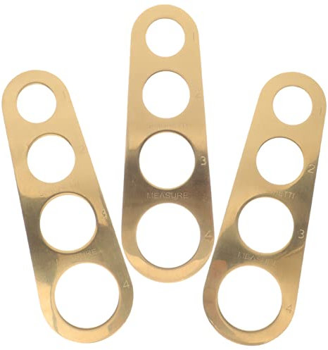 Mikinona 3stücke Spaghetti-messer Aus Mit Löchern Für Nudeln Pasta-messwerkzeug Als Portionsgrößen-werkzeug Nudel-messhilfe Als Für Kochen