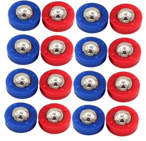 BESPORTBLE 20piezas Accesorios De Mesa Juego De Mini Discos De Repuesto para Tejo Equipo De Mesa Juego De Rodillos Bolas Deslizantes Suministros para Tejo Curling Accesorios De Escritorio