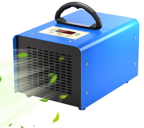 Ozongenerator, FELLAT 30,000mg/h Ozon Luftreiniger Desodorierer mit Intelligente Schaltflächen für 300㎡, Industrieller Ozongerät mit 30-240 Min Timer für Rauch, Haustiergerüche, Küchengerüche