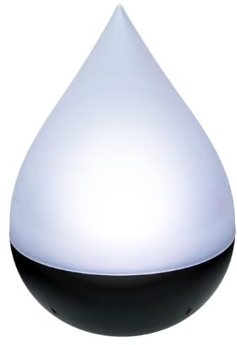 Grundig Lampada solare per esterni, illuminazione resistente alle intemperie, lampada a LED, luce bianca fredda
