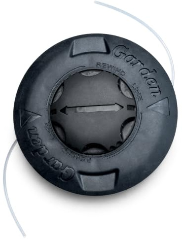 Cabezal de Hilo Profesional Automático Universal para Desbrozador –Diámetro 150mm,Grosor 60mm – Rosca estándar M10x1.25 mm–Jardinería y Mantenimiento de Césped,Permite un Hilo de Grueso máximo de 3mm