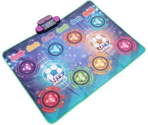 Fabater Barndansmatta med Dubbelt Spelarläge, Designad för Olika Svårighetsnivåer, Främjar Aktivt Fysisk Utveckling
