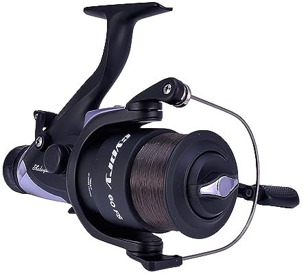 Shakespeare Cypry Carp Karpfen FS Freilaufrollen, Schwarz/Silber, 60