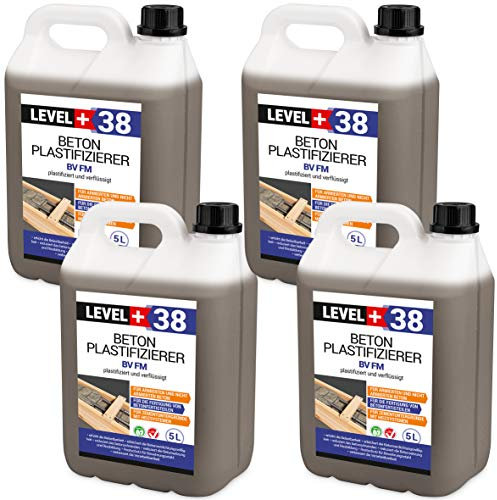 20 L Beton Plastifizierer Fließmittel Betonverflüssiger Zusatzmittel Estrich Zusatzmittel Betonfließmittel RM38