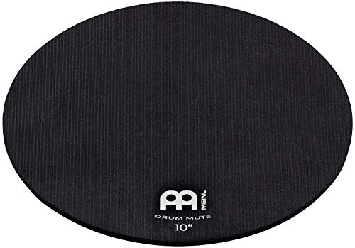 Meinl Cymbals Drum Mute 10 Zoll Trommel Dämpfer - Schlagzeug Zubehör, Schwarz (MDM-10)