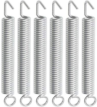 Alnicov Vintage E-Gitarre Tremolo Spannbrücke Federn für Stratocaster Strat ST Gitarre (6 Stück)