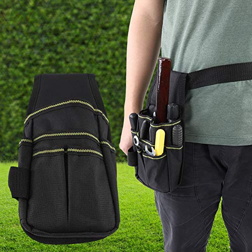 BITHEOUT Werkzeuggürteltasche, Gärtner-Werkzeugaufbewahrungstasche Gartenwerkzeug-Tasche, Taillenschürze Werkzeugaufbewahrungsgürtel für Patio Outdoor Garden Gardener