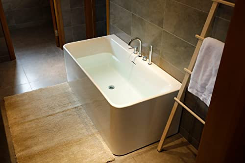 Sanotechnik Freistehende Badewanne Paris 170 x 80 x 58,5 cm weiß