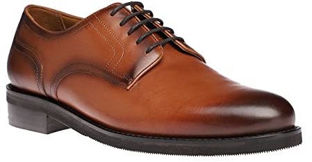 Gordon & Bros. Herren Schnürhalbschuhe Rick, Männer Businessschuhe,Low-tie,schnürschuhe,schnürer,Businessschuhe,Anzugschuhe,TAN,43 EU / 9 UK
