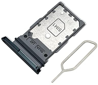 Eonpam Porte-carte SIM DUAL Original de Remplacement pour (Samsung Galaxy S22/S22+) Incl. broche SIM (Vert)