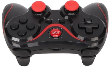 Jectse X3 Kabelloser Gaming-Controller für Handy-TV CP VR 2 Vibrationsmotoren 2 Verbindungsmodi Plug-and-Play-Gamepad-Joystick mit 4 Benutzerdefinierten Tasten Akkulaufzeit Bis zu 8