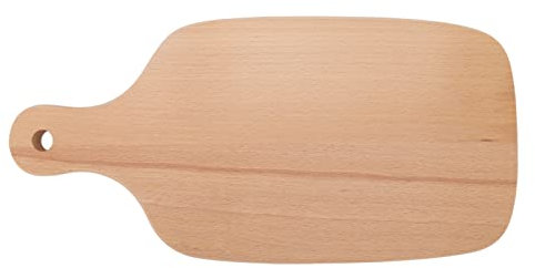 Tabla de Cortar de Madera, Tabla de Cortar, Tabla de Cortar de Madera para Cáscara de Pizza, Estilo Simple, Pan, Merienda, Fruta, Vajilla para Servir, Tabla de Cortar de Madera de Haya, para Verduras,