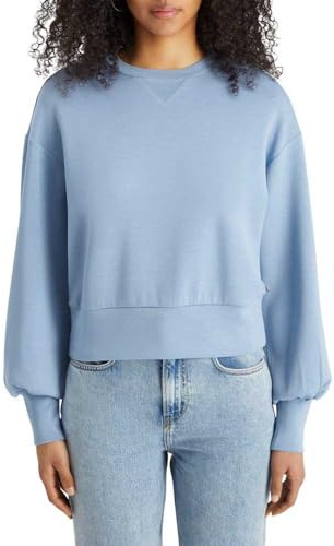 Scotch & Soda Damen Modal Fitted Sweatshirt Sweatshirt (1er Pack)
