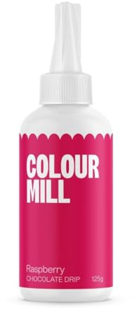 Colour Mill Choco Drip Raspberry: Glaseado de Chocolate para Postres y Tartas - 125 g
