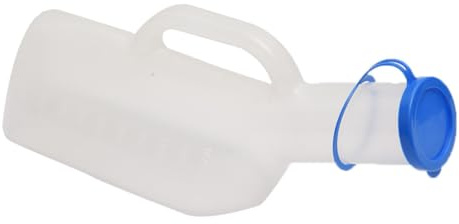 Anneome Large Capacity Urinal Pot Plastic Patient Urinal Bottle for Men Women Elderly Bedridden Leak-Resistant Portable Urine Container