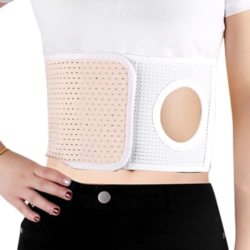 Justerbart Stomiband, 16 Cm Breda För Män Och Kvinnor, 8 Cm Hål, Abdominellt Stomiband, Minskar Parastomalt Bråck(X-Large)