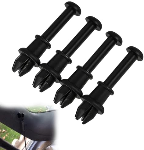 Wcawnlt 4 Hutablage Clips, Hutablage Haltegurt Halterung Für Kofferraumdeckel Kofferraumabdeckung Haltegurt, Geeignet Für Fahrzeuge Mit Kofferraumabdeckung Ersatzteil 1M6867574A