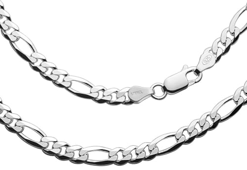 STERLL Silberkette Silber 925 Ohne Anhänger Eco-Verpackung die Besten Männer Geschenke