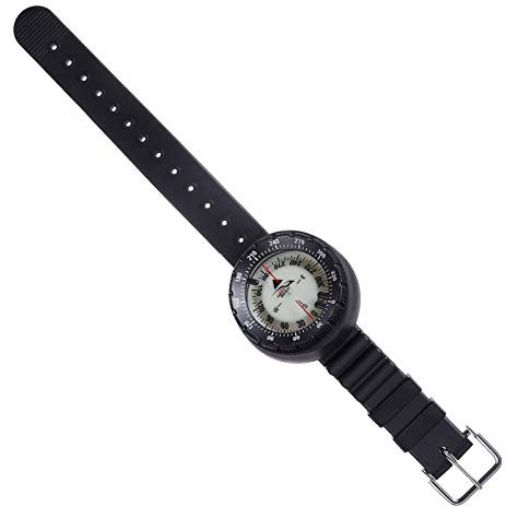 BESPORTBLE 1stück Wasserdichter Kompass Armband-kompass Für Outdoor Camping Und Wandern Leicht Und Tragbar Mit Nachtleuchtenden Funktionen Für Navigation Und Orientierung