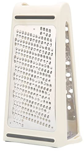 Grattugia per Formaggio, Tritacarne a Doppia Faccia per Limone Zester con Contenitore Rimovibile ABS Materiale PS Grattugia per Alimenti per