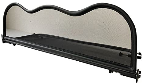 PureWind Windschott kompatibel mit BMW MINI Typ F57 Baujahr 2014-2019 (Schwarz) – Windschott Universal mit Schnellverschluss ohne Tasche