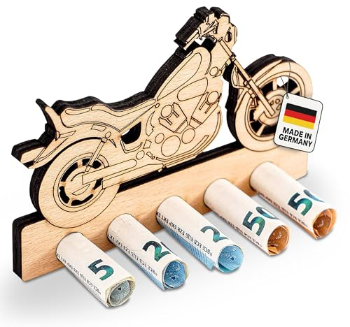 DARO Design - Motorrad, Chopper, Rocker - Geldgeschenk Holz