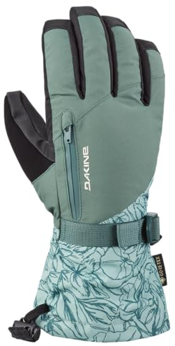 Dakine Women's Sequoia Gore-Tex Snowboard & Ski Gloves, Poppy Iceberg, Medium
