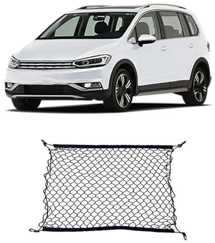 Kofferraumnetz für VW Touran 1T MK1 MK2 20003~2015 2005 2006 2008, Dachaufbewahrungsnetztaschen, Kofferraum-Isolierungsnetz, Autoaufbewahrungszubehör