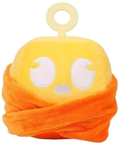Blox Fruits Plüschtier, Blox Fruits Kuscheltier Plüsch Weiches Stofftierkissen Mystery Box Spielzeug Ohne Code for Kinder, Geburtstag, Weihnachten, Schlafzimmer(Buddha)