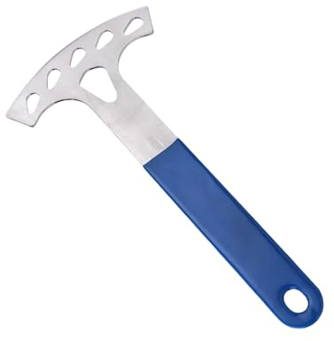 KMRDND Attrezzo Professionale per Manutenzione Freni Bicicletta, Estrattore Pistone Freno in Metallo, Manico Blu, 162 mm di Lunghezza (Blue)