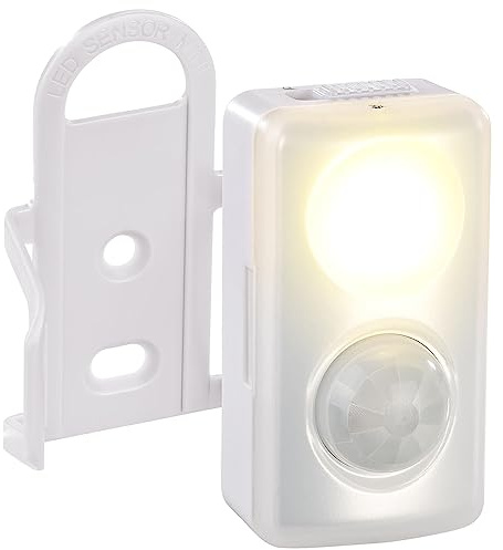 PEARL Bewegungslicht: LED-Nachtlicht mit Bewegungs- und Dämmerungs-Sensor, Batteriebetrieb (Nachtlicht Bewegungsmelder, Nachtleuchten, Baby)
