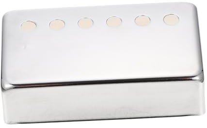 BESPORTBLE De Recogida Para Pastilla De Guitarra Eléctrica Funda Protectora De Metal Color Plata Funda Para Pastilla De Instrumento Musical