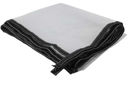 Film d'isolation thermique transparent pour sceller les fenêtres, avec une forte adhérence, lavable, et des capacités améliorées de résistance au vent et à la poussière (120 x 140 cm)