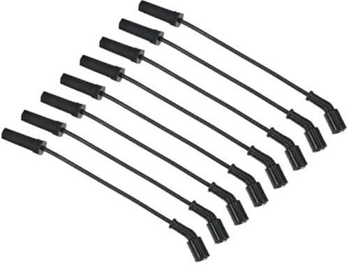Wivplex Cavi bobina candela auto cablaggio accensione cavo 7 mm, for Chevrolet Avalanche Silverado Tahoe 4.8L 5.3L 6.0L n. 88894393/89017270 confezione da 8 Cavo di accensione