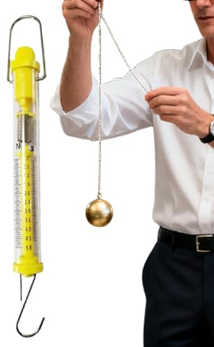 Dinamometro a Molla - Dinamometro A Molla Per Forze - Attrezzatura Didattica per Laboratori di Fisica,per Dormitorio Aula Sala Studio Laboratorio Scuola College Casa