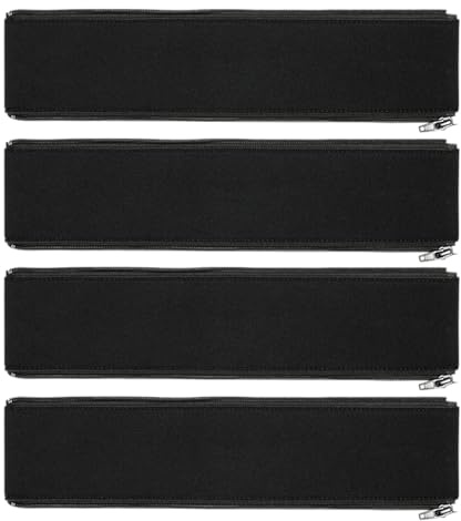 Drahthülse – 38,1 cm Reißverschluss-Organizer | Kabelschlauch für Zuhause, Wohnzimmer, Schlafzimmer, Küche, Garage, Unterhaltungszentrum, Computer, TV, Audio-Video