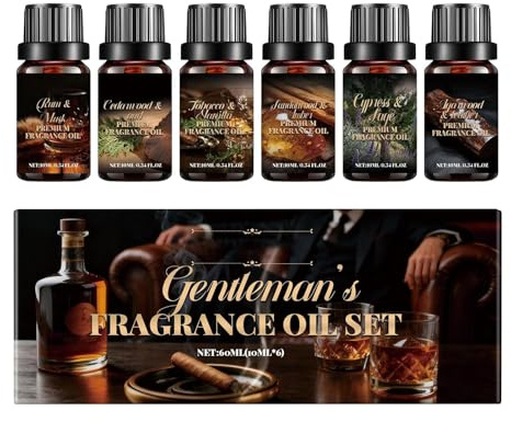 YNPQTDS Aceites aromáticos, 6 ambientadores persistentes de prensado en frío, elegante natural, para casa, coche, humidificador, baño, cabello, champú, sauna, fabricación de velas,