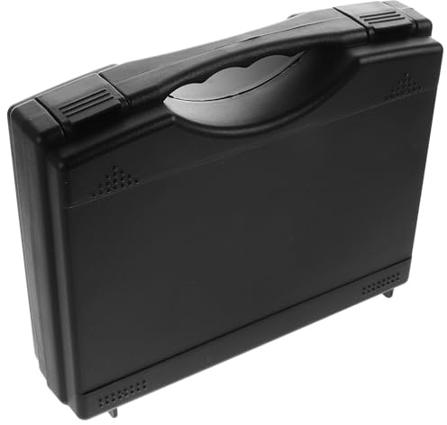 MUELODSIC Estuche Rígido para Micrófono Inalámbrico Pequeño Maletín Protector Portátil con Asa Ergonómica Resistente Golpes y Humedad para DJs Karaoke y Almacenamiento de Equipos