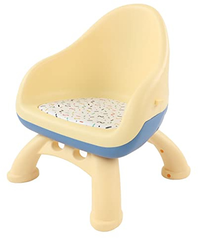 Fdit Bärbar Babymatstol med Sugkoppsdesign för Säkerhet, Perfekt för Duschbadkar, Babybadsits i Plast (Typ 1)