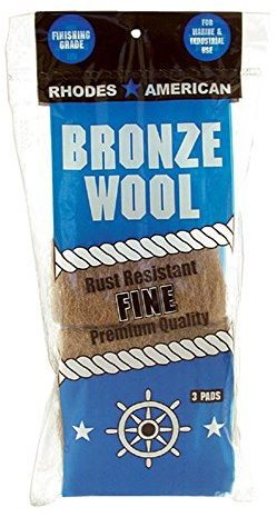 Homax Fine Grade Bronze Wool, 3 pad (033873123002)