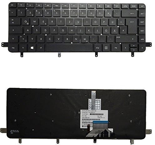 Teclado para HP UltraBook Spectre XT TouchSmart 15 15-4000 15-4011NR DE con teclado retroiluminado