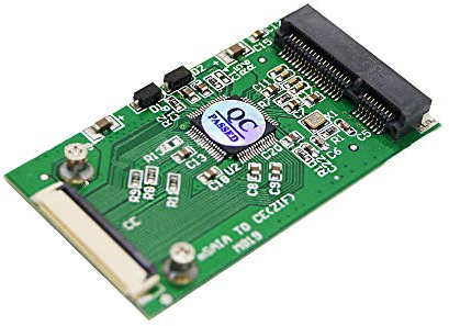 Ximimark 1Pcs Mini PCI-E mSATA to CE ZIF 1.8 inch SSD to 40 pin ZIF CE Cable Adapter Converter Card SSD HDD Adapter Converter