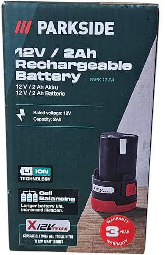 Batterie supplémentaire de 2 Ah pour Outils de la Famille x 12 V