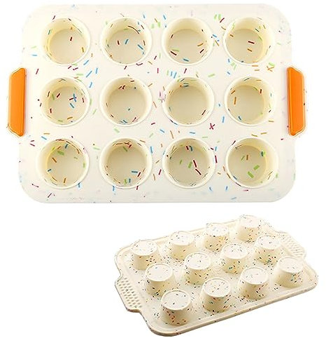 Teglia da Forno per Mini Baguette, Silicone Stampo Mini Baguette, Teglia Perforata Antiaderente, Teglia da Forno per Pane, Stampo da Forno per Pagnotte, Pane Francese (Colori caramelle)